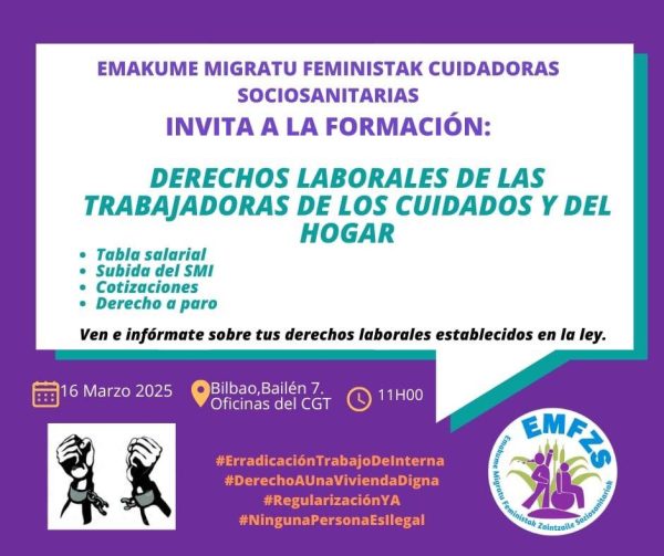 invitacion formacion trabajadoras hogar CGT
