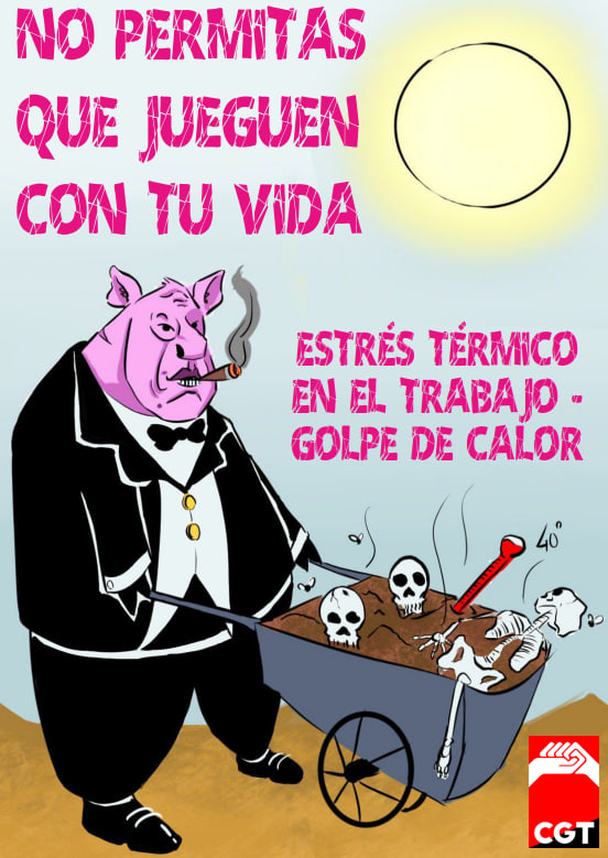 golpe calor extres termico altas temperaturas cgt
