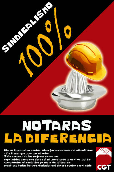 sindicalismo cgt exprimidor