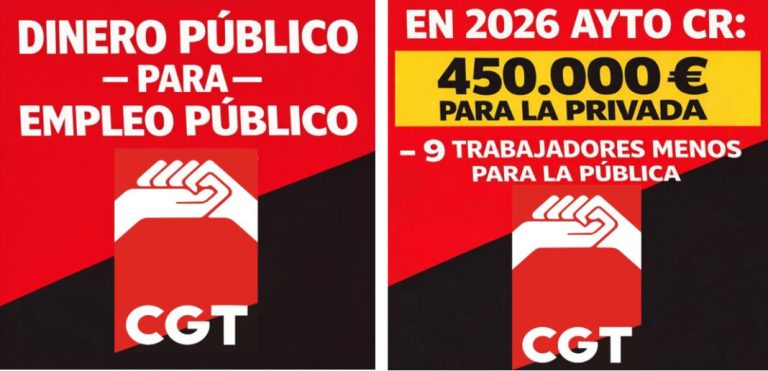 privatización del servicio de limpieza ciudad real cgt