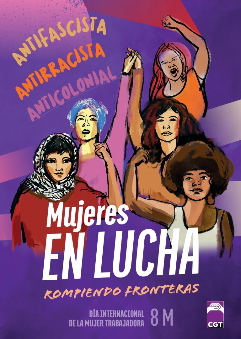 8 marzo 8M dia de la mujer trabjadora cgt 2026 feminismo