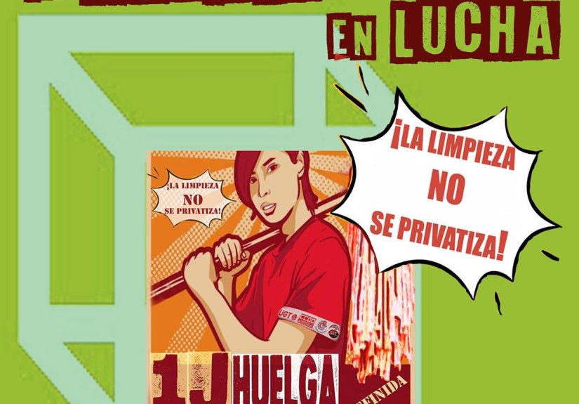 caja resistencia madrid alcala de henares limpieza CGT