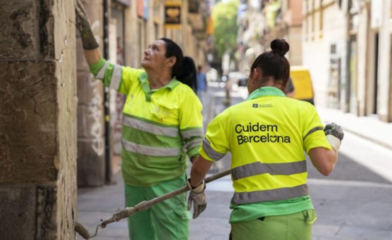 Los trabajador@s de Cuidem Barcelona soportan altas temperaturas en sus jornadas laborales.