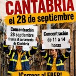 Cartel Huelga Cantabria